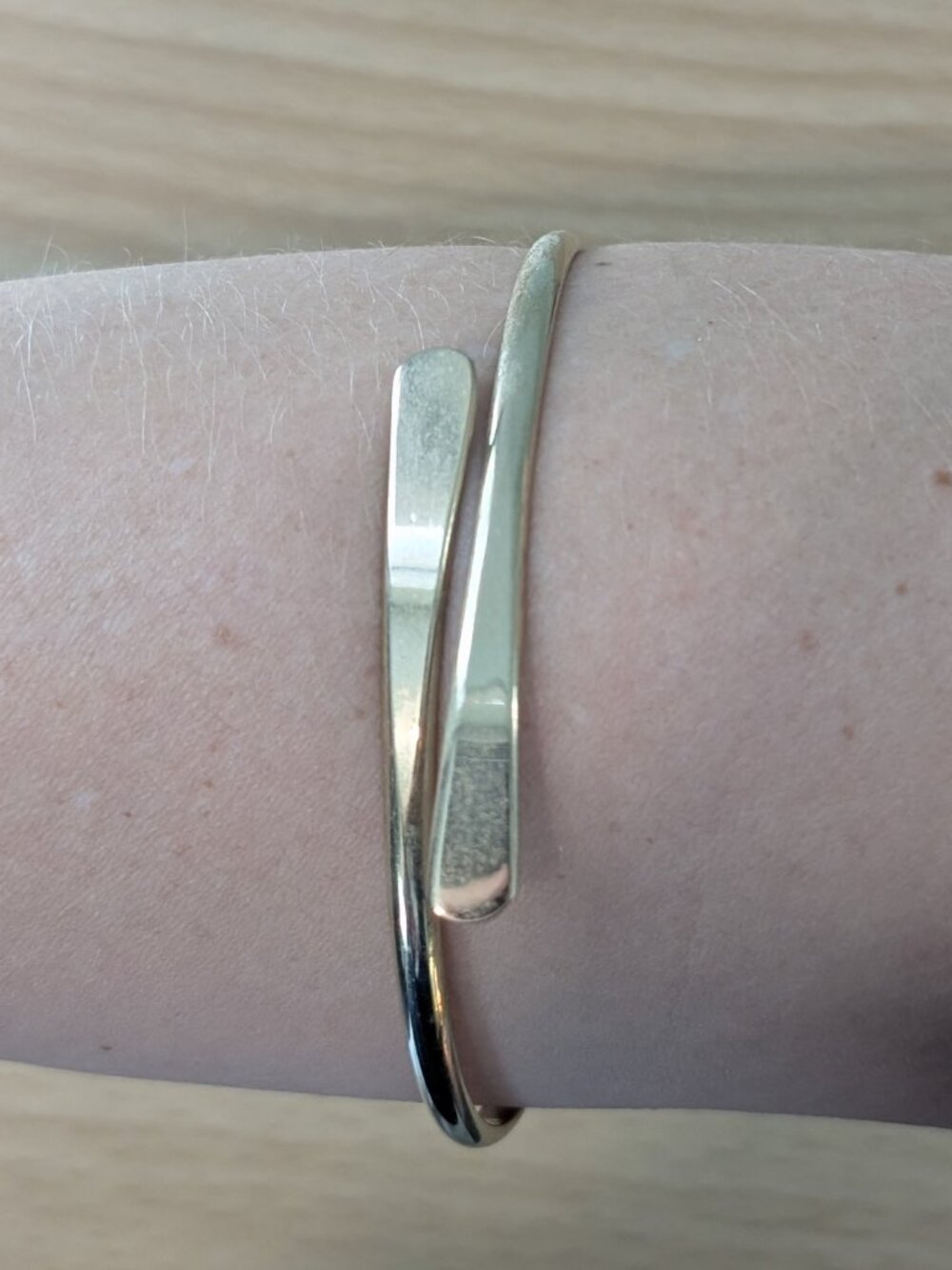 Gold Colored Forearm Cuff
